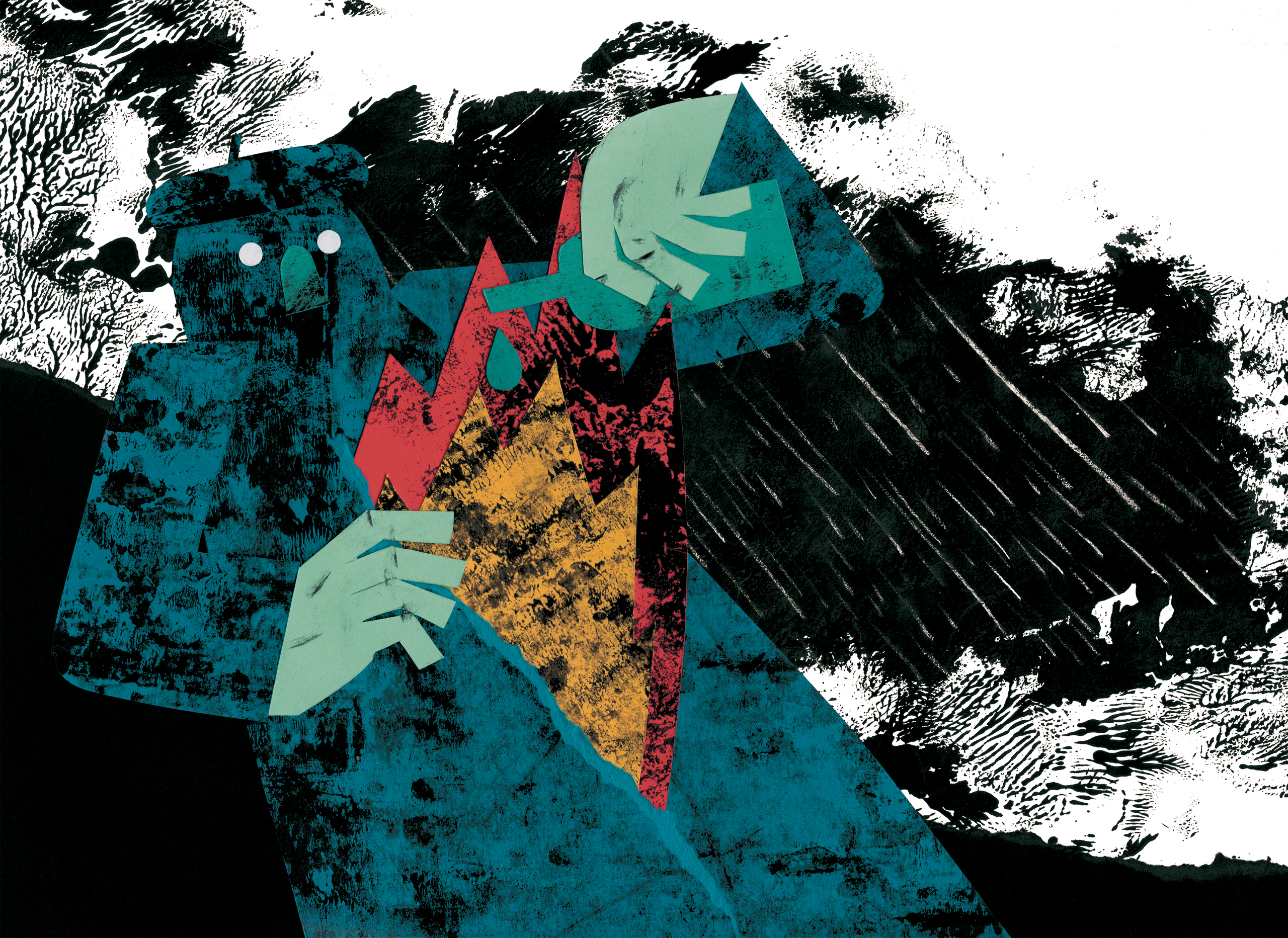 ilustraciones para la edición ilustrada de A Esmorga de Eduardo Blanco Amor