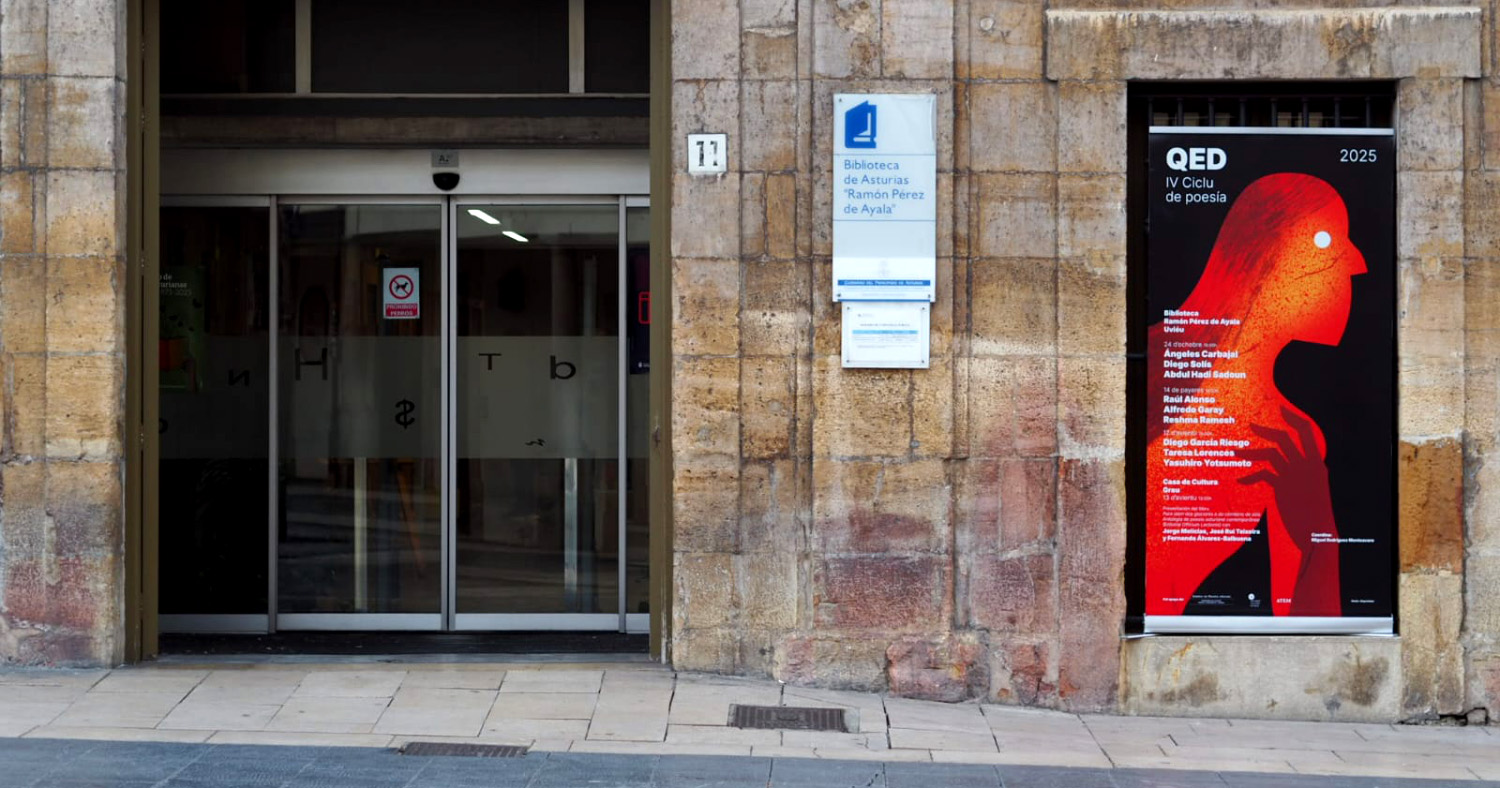 Diseño e ilustraciones del festival de poesía QED